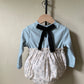 Sky Bow Romper