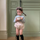 Sky Bow Romper