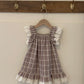 Lila Gingham Dress